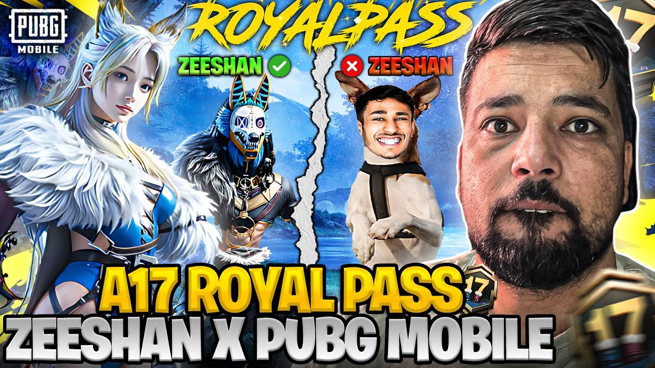 OMG 😱 A17 Royale Pass Is Here | FM Zeeshan X PUBG MOBILE 😆 RP Giveaway