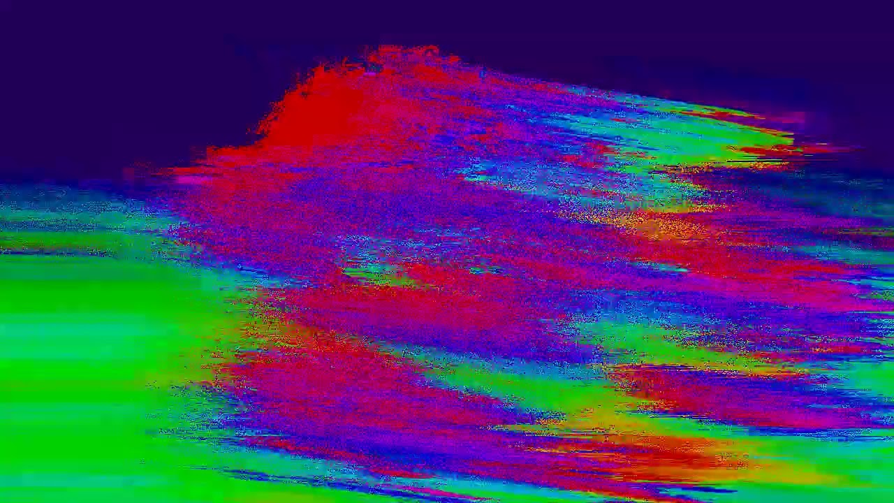 [1 Minute] Free Psychedelic Trippy Mind Melting Liquid Glitch Visuals By. Glitch Neon (No Sound)