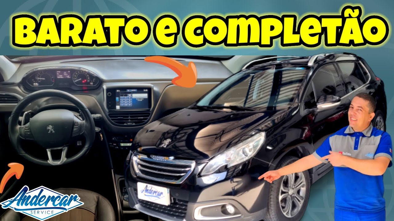 Peugeot 2008 completo de tudo e mais barato que carro popular!   #peugeot #andercarservice  #oficina