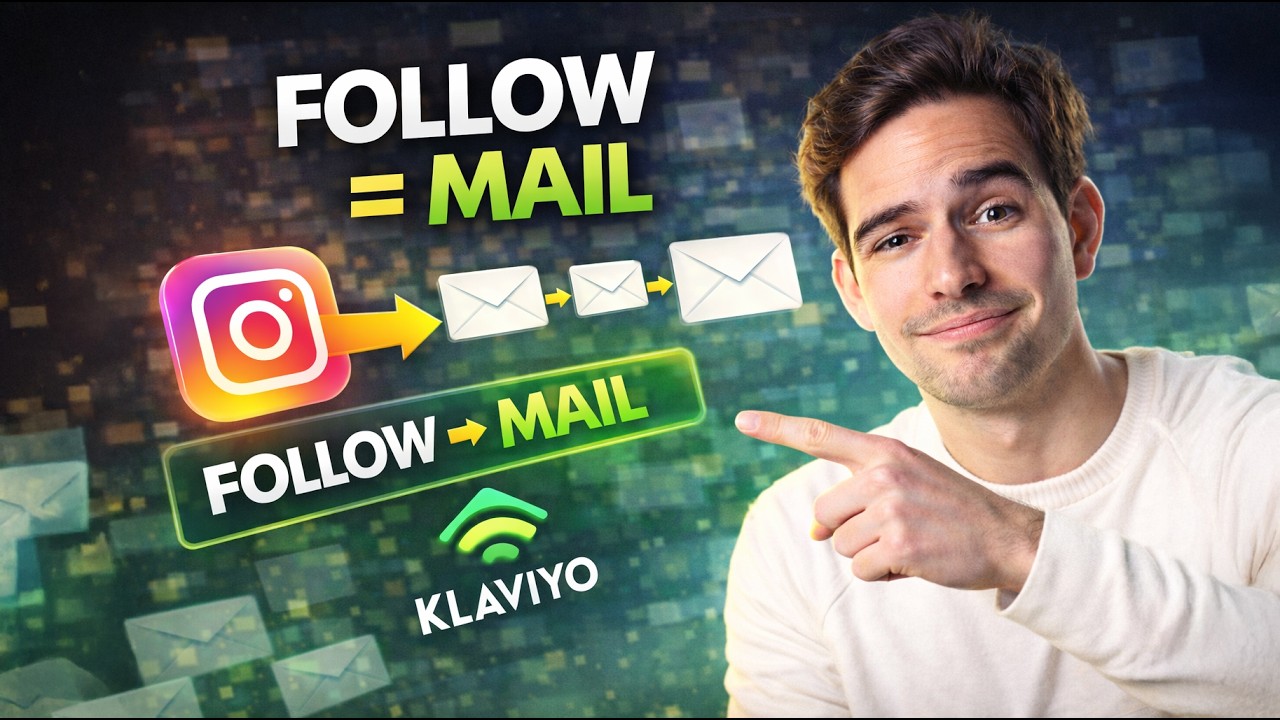 Jak Zbierać Maile z Instagrama NA AUTOMACIE (ManyChat + Klaviyo Setup 2026)