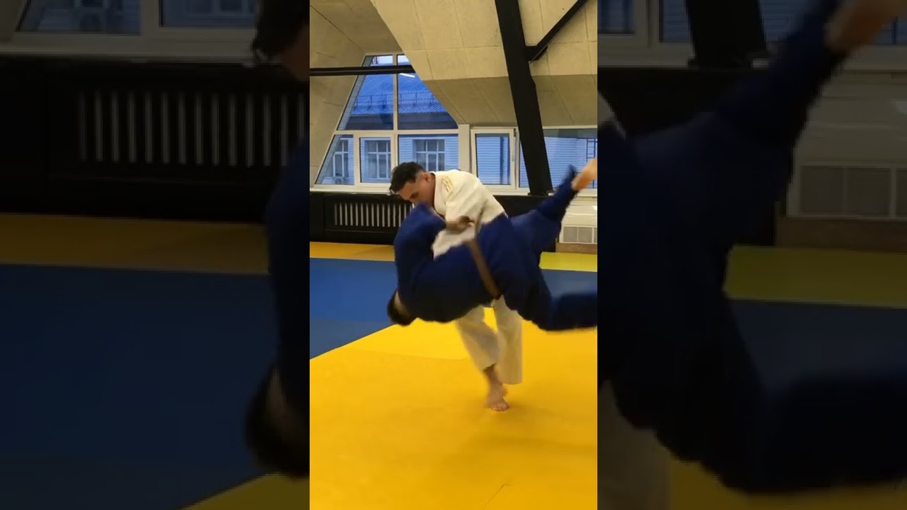 Judo Sasae-tsurikomi-ashi training