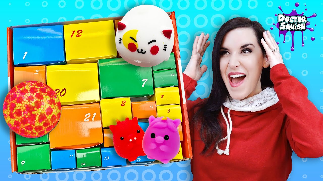 BEST Squishy Advent Calendar!? Full Unboxing