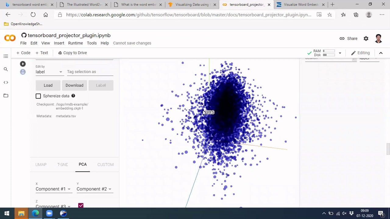Visualizing Word Embeddings using Tensorflow | Deep Learning Series  | Open Knowledge Share