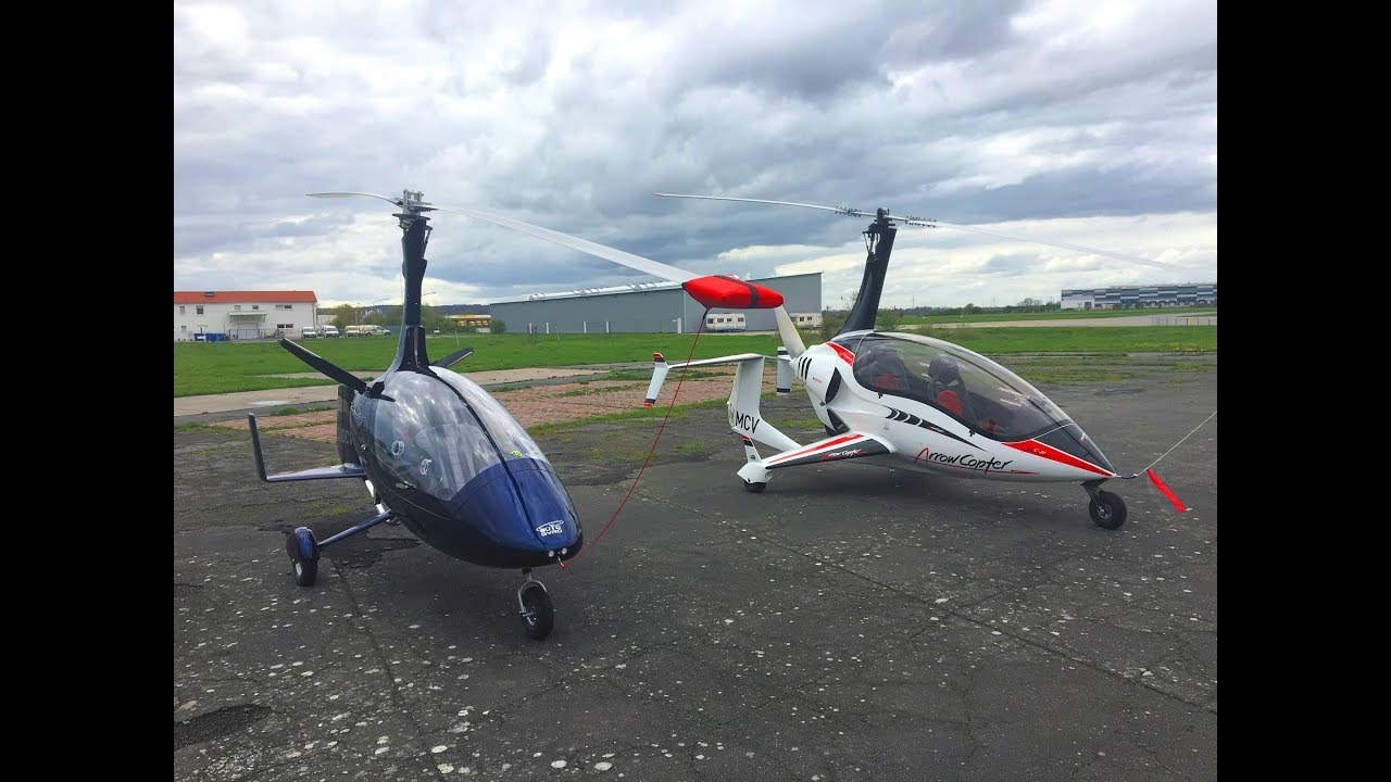 Formationsflug Arrowcopter und Calidus