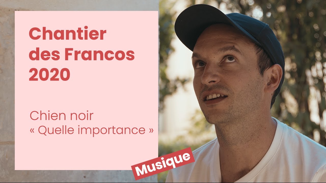 Chantier des Francos - Chien noir