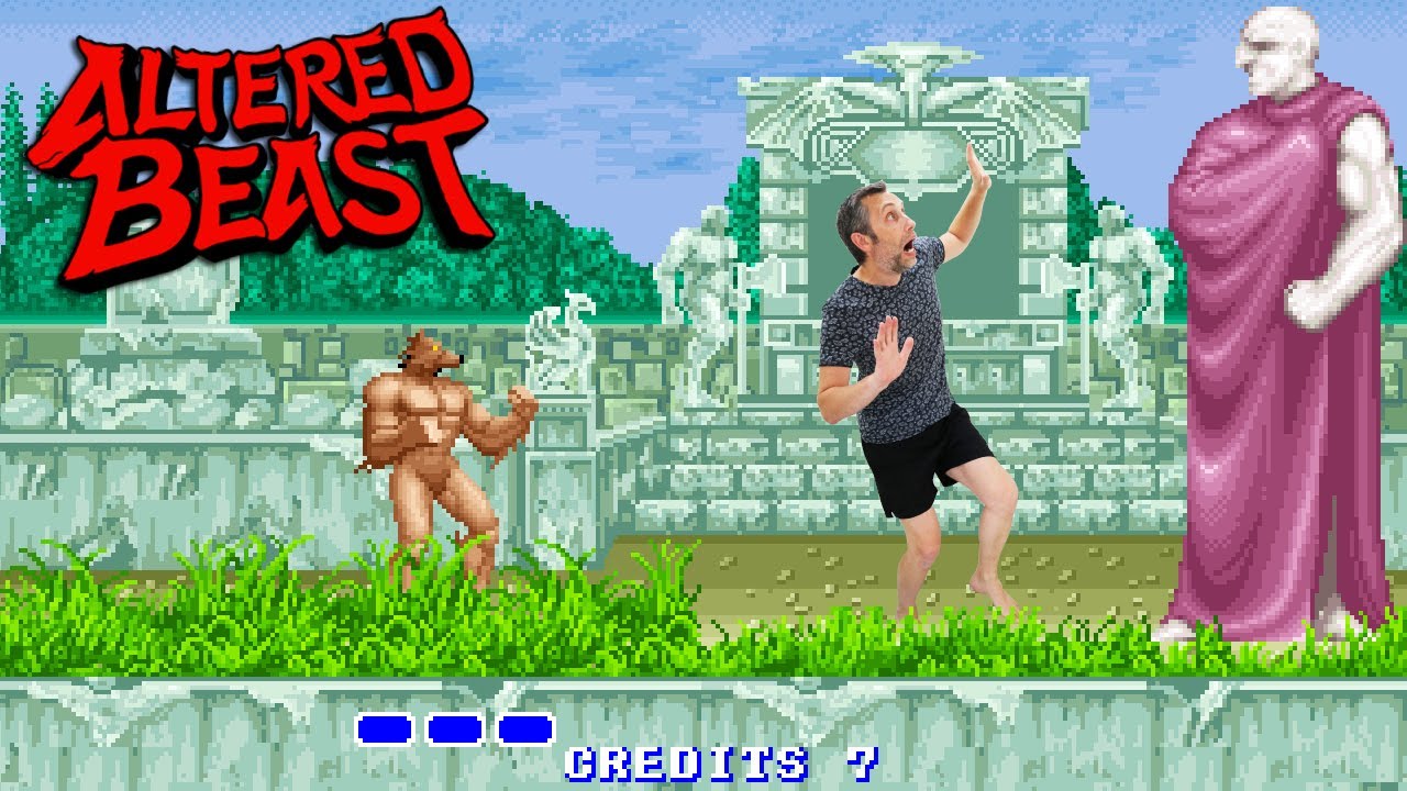 Papounet se TRANSFORME en B&Ecirc;TE et SAUVE la PRINCESSE ATHENA retenue par des MONSTRES ! Retrogaming !