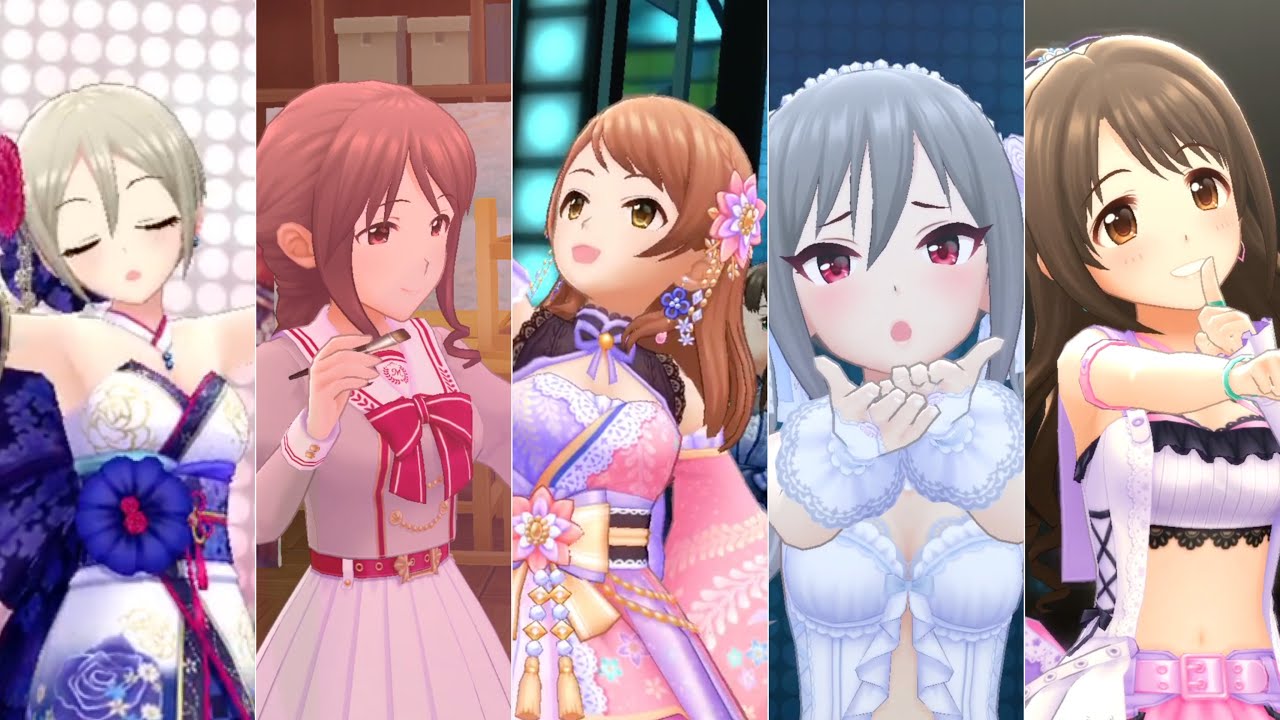 【デレステMV】バラードメドレー　感情ゆさぶるエモい15曲