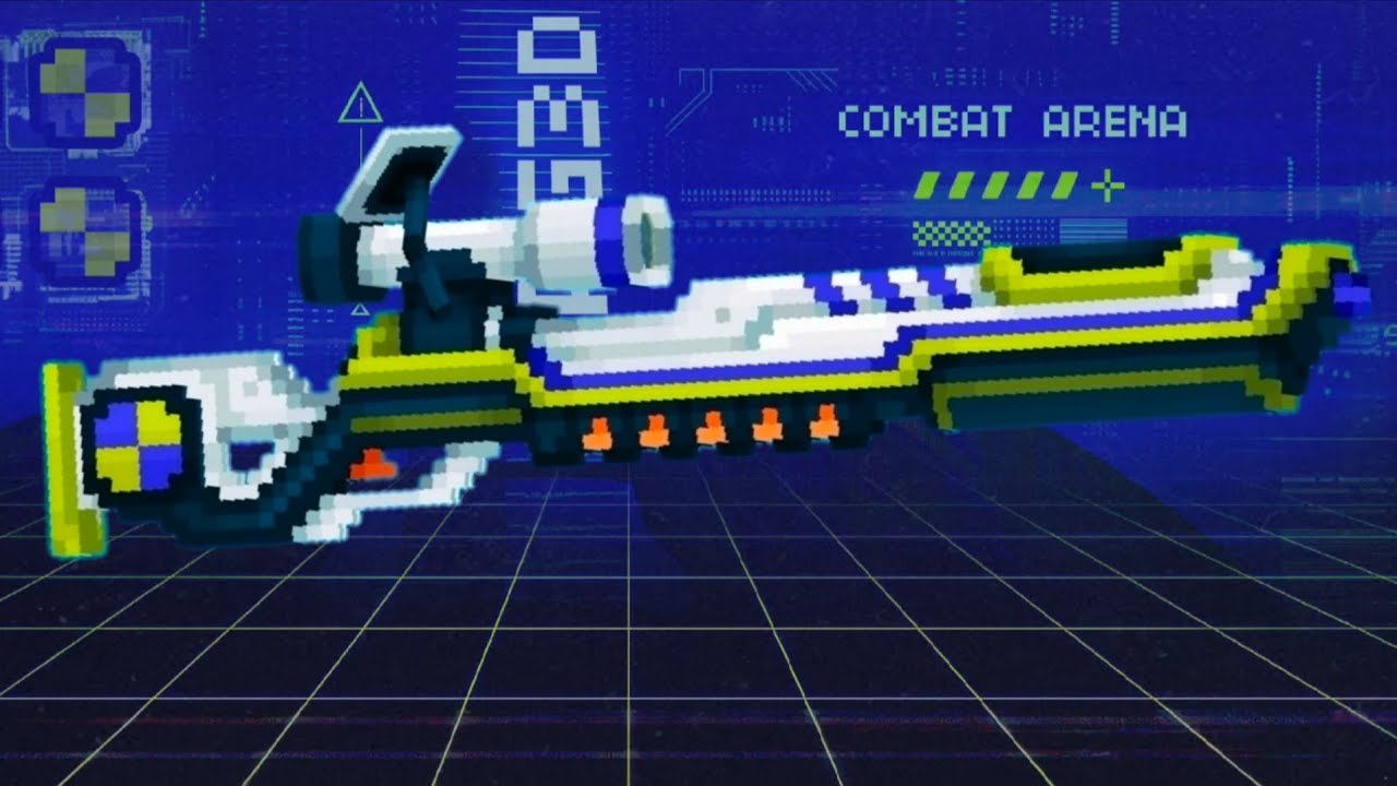 Pixel Gun 3D - Shocker Sniper Rifle Gameplay 