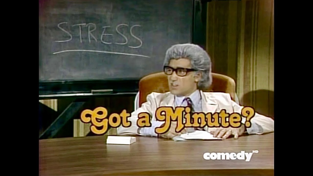SCTV - GOT A MINUTE? - Dr. Sid Dithers on Stress