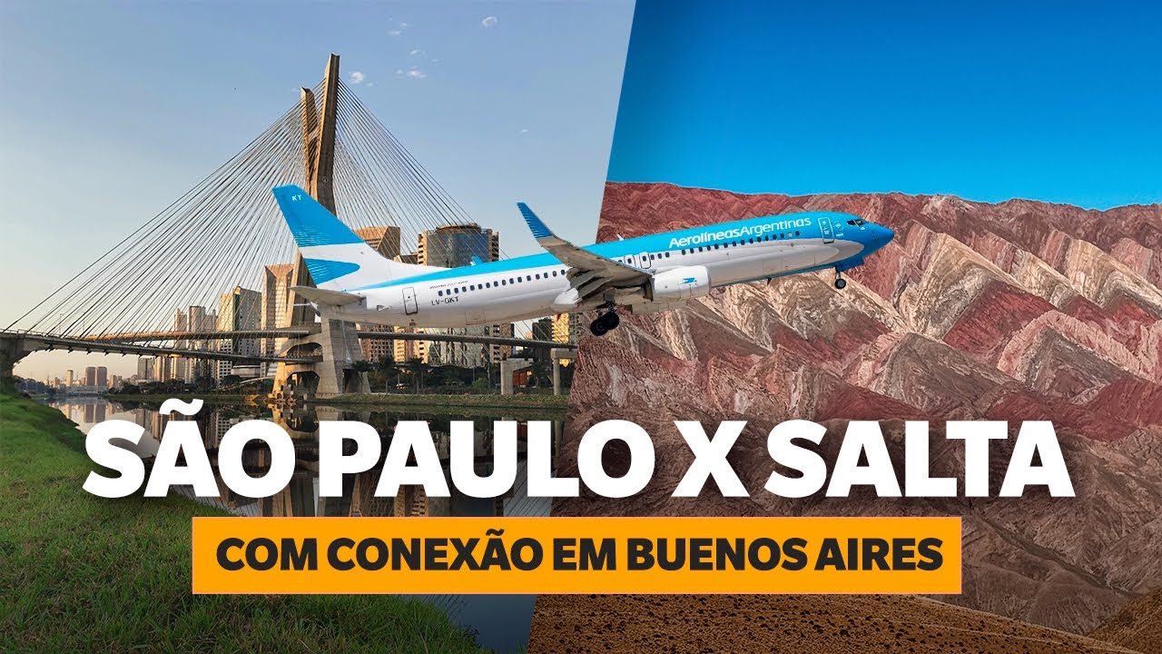 VOANDO DE SÃO PAULO PARA O NORTE DA ARGENTINA! Vamos para Salta e Jujuy!