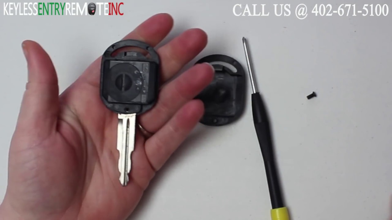 How To Replace A 2004 - 2009 Chevrolet Aveo Key Fob Battery FCCID: NYOSAKS-01TX