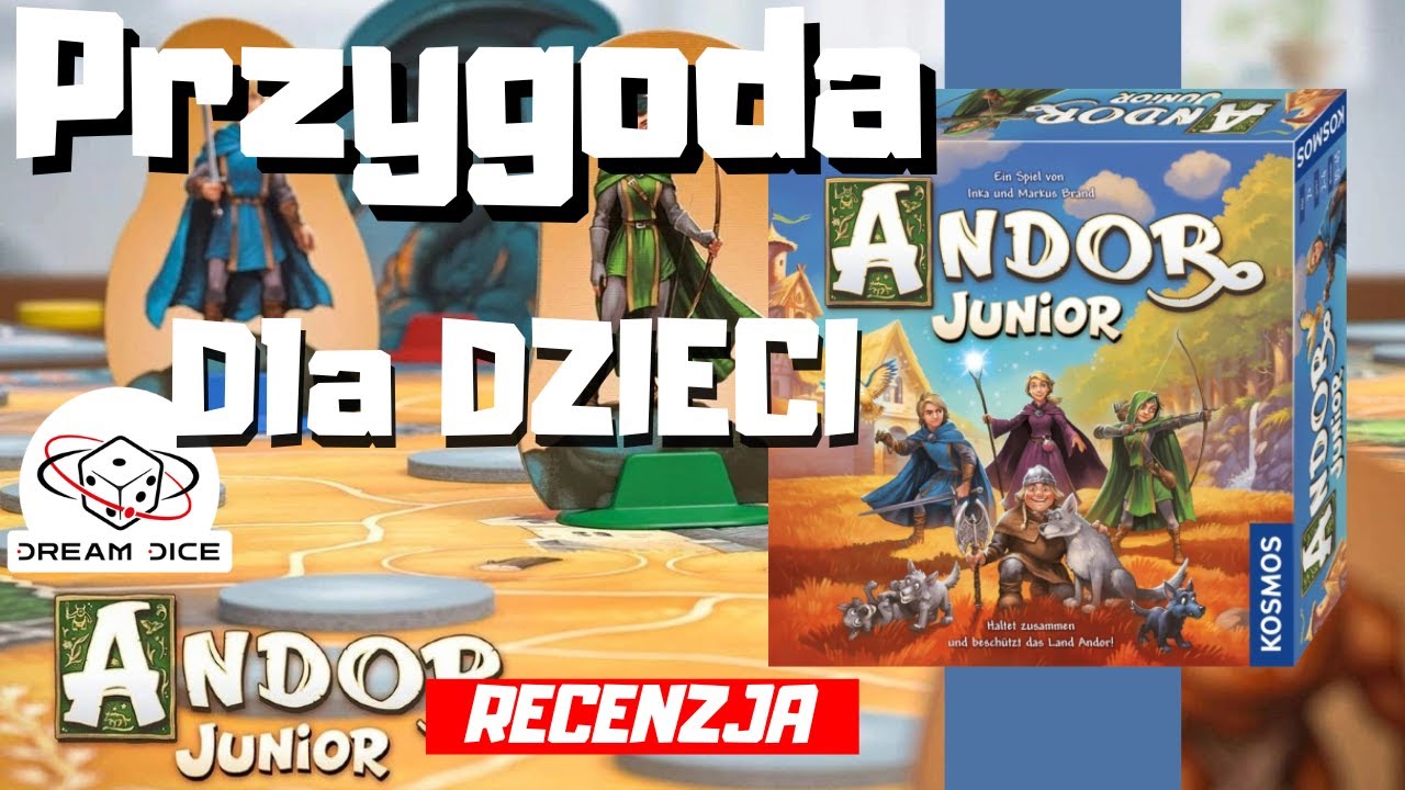 Andor Junior|| Gra przygodowa dla dzieci|| D&D dla najmłodszych🧝