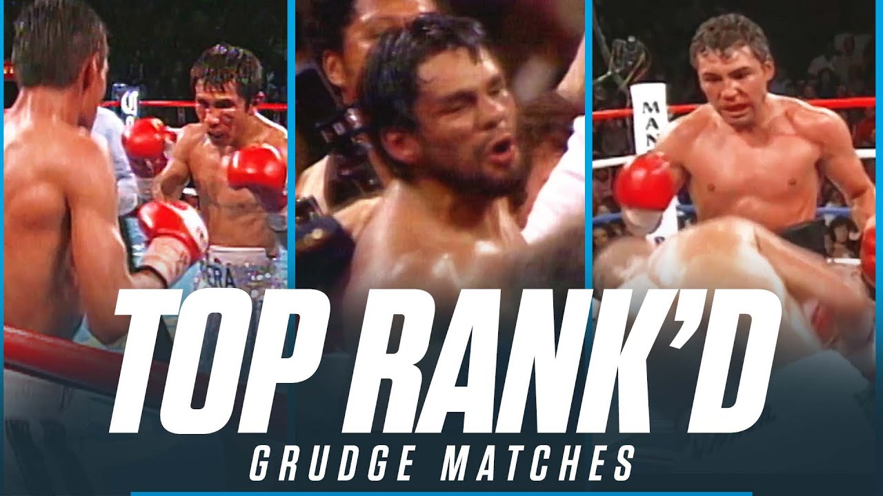 Ranking The Greatest Grudge Matches In Boxing | TOP RANK'D