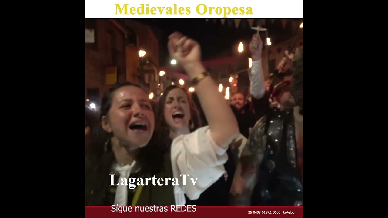 Las CALLES se INCENDIAN en los MEDIEVALES de Oropesa  #lagarteratv