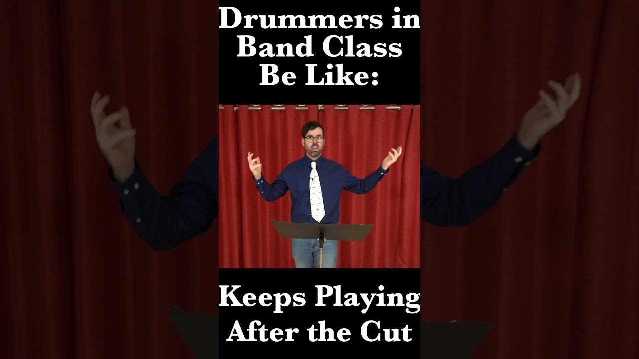 Types of Drummers in Band Class (part 11)