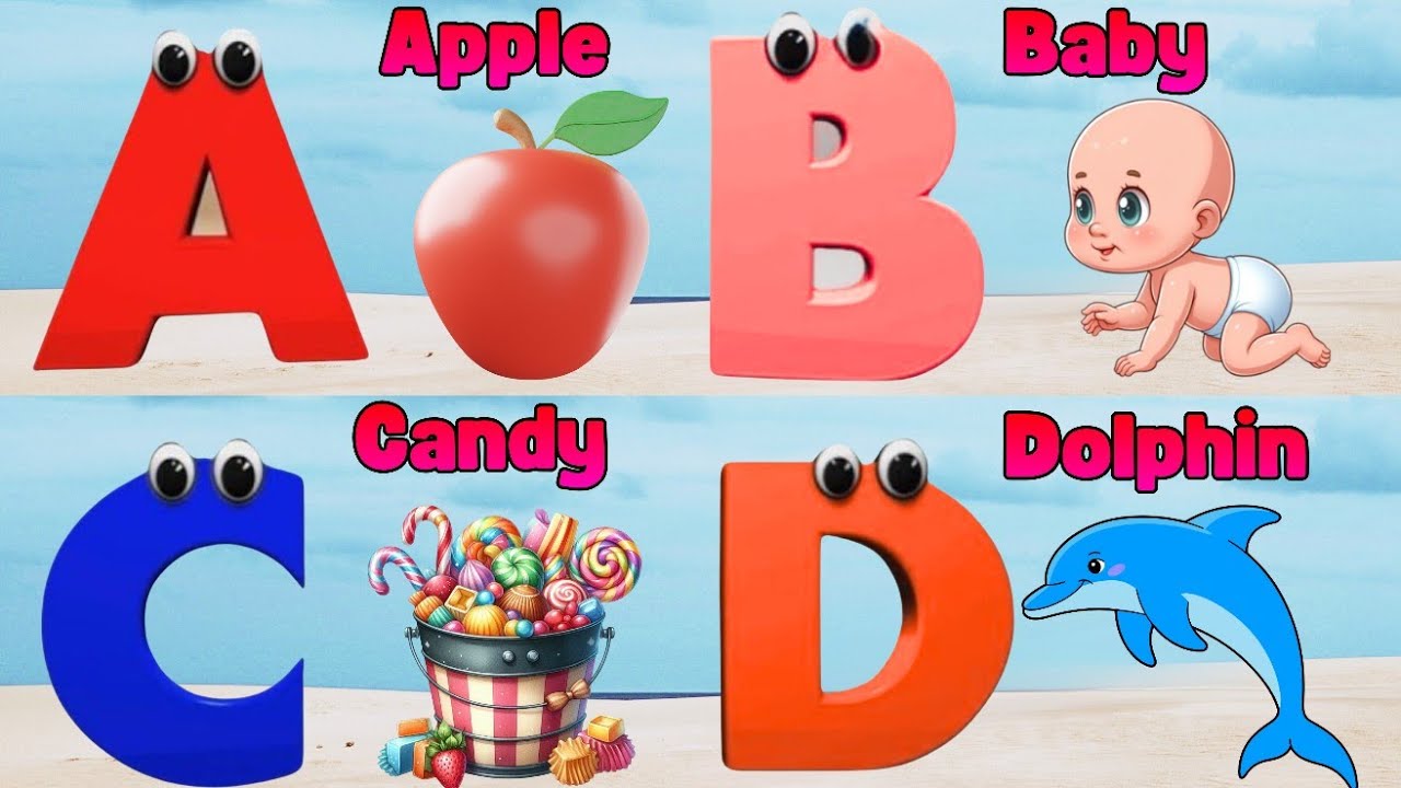 ABC Song | A Is For Apple Learn ABC Alphabet for Children | Education ABC Nursery Rhymes