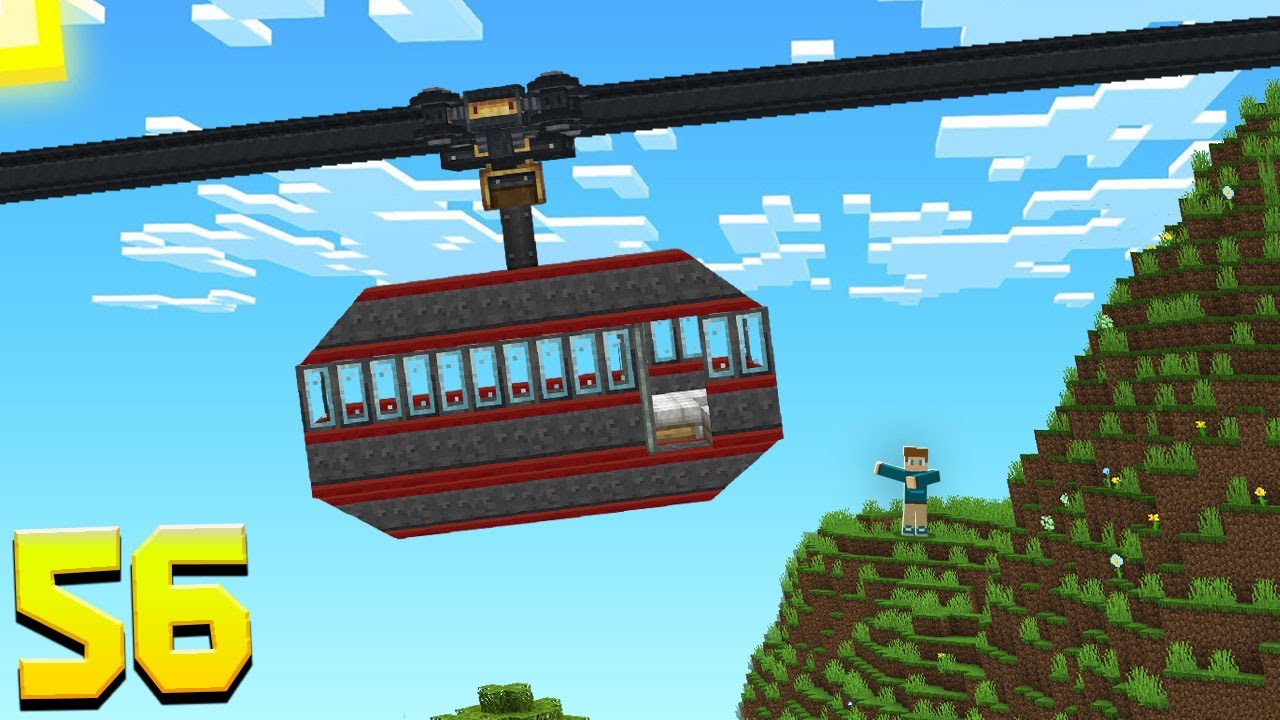 FIZ UM TELEFÉRICO PARA SUBIR A MONTANHA  / FAZENDINHA DO CREATE #56