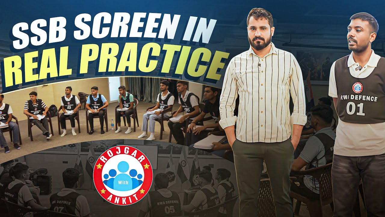 SSB Screening Practice - Real Experience Before the Test! 🔥| Learn Before You Face It! 💪
