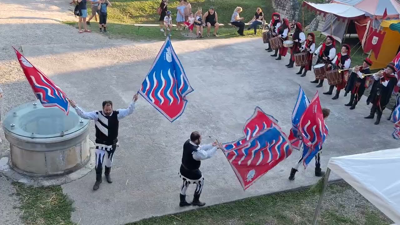 STARI CELJSKI GRAD 31.8.2024 - Sbandieratori e Musici 