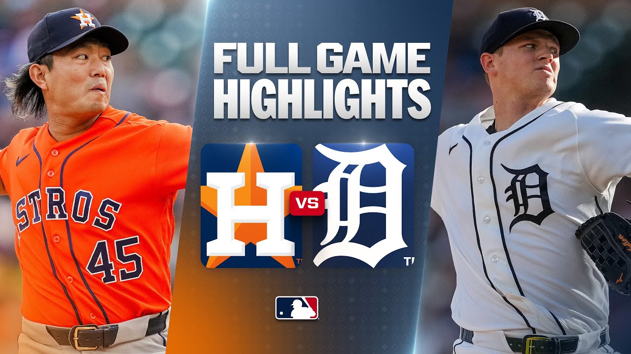 ASTROS &mdash; TIGERS: Официальный обзор игры (25 июня) | Сезон MLB 2026