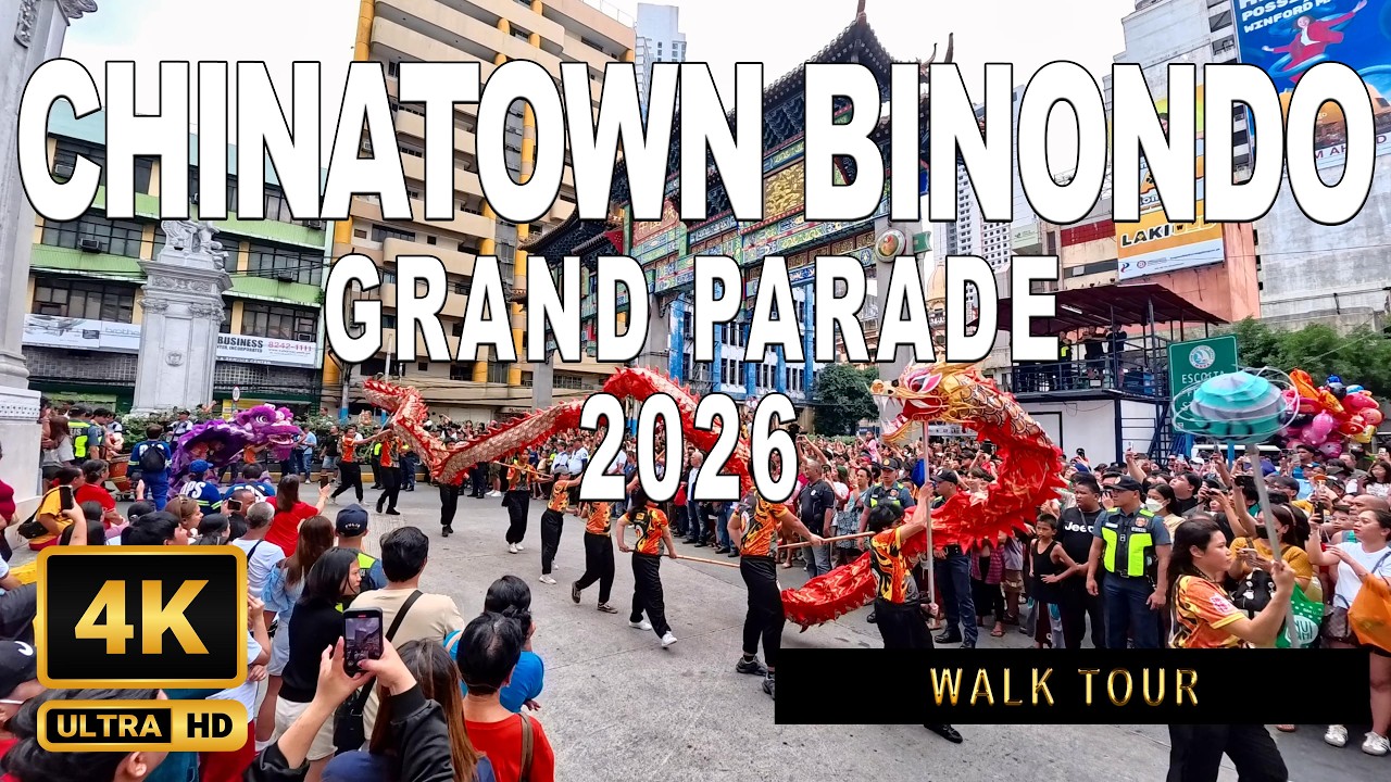 CHINATOWN GRAND PARADE 2026 🇵🇭 | Ampao at Tikoy Pinagkaguluhan | Parade Led by Isko Moreno