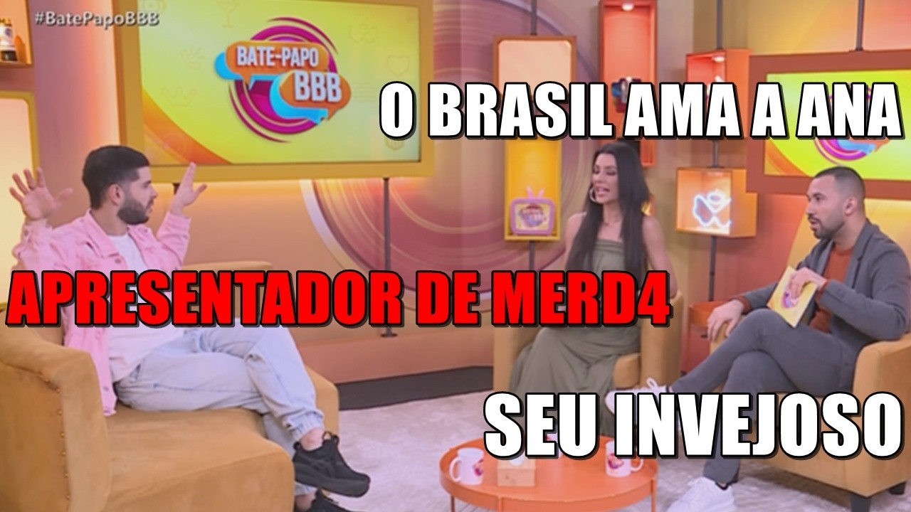 BATE PAPO: GIL CHAMA MARCELINHO DE INVEJOSO, FALA Q ANA PAULA &Eacute; FAVORITA E MARCILINHO SURTA