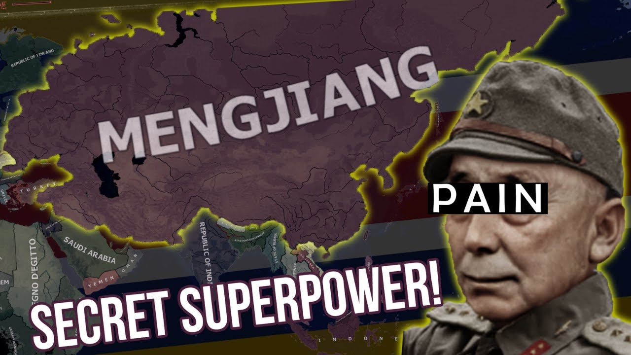 Mengkukuo Restores Mongolian Empire! ft. Demchugdongrub Hearts of Iron 4- The New Order