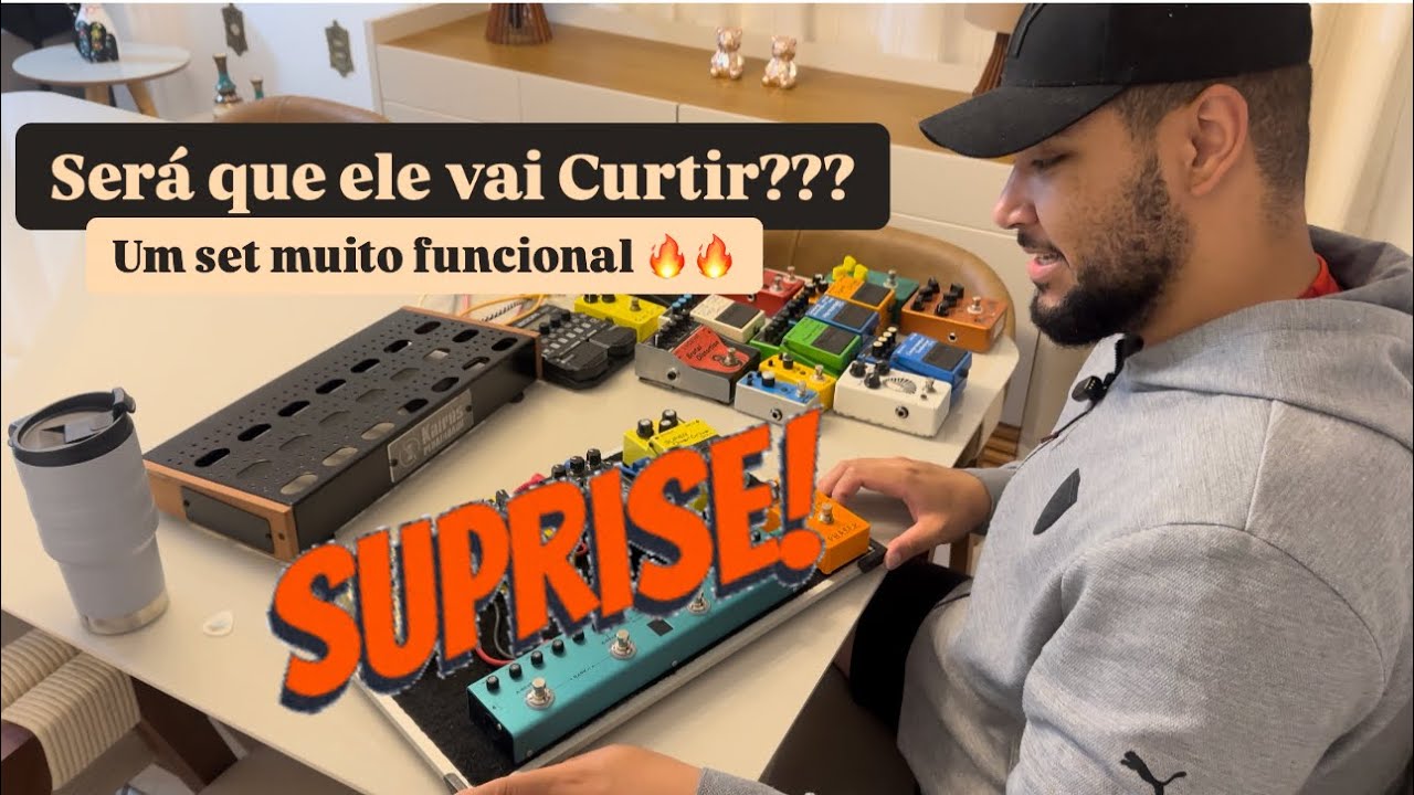 SOS Pedalboard // “Montei um Pedalboard para um amigo 🔥🔥” || Tank G e Cia ✔️ // Vlog