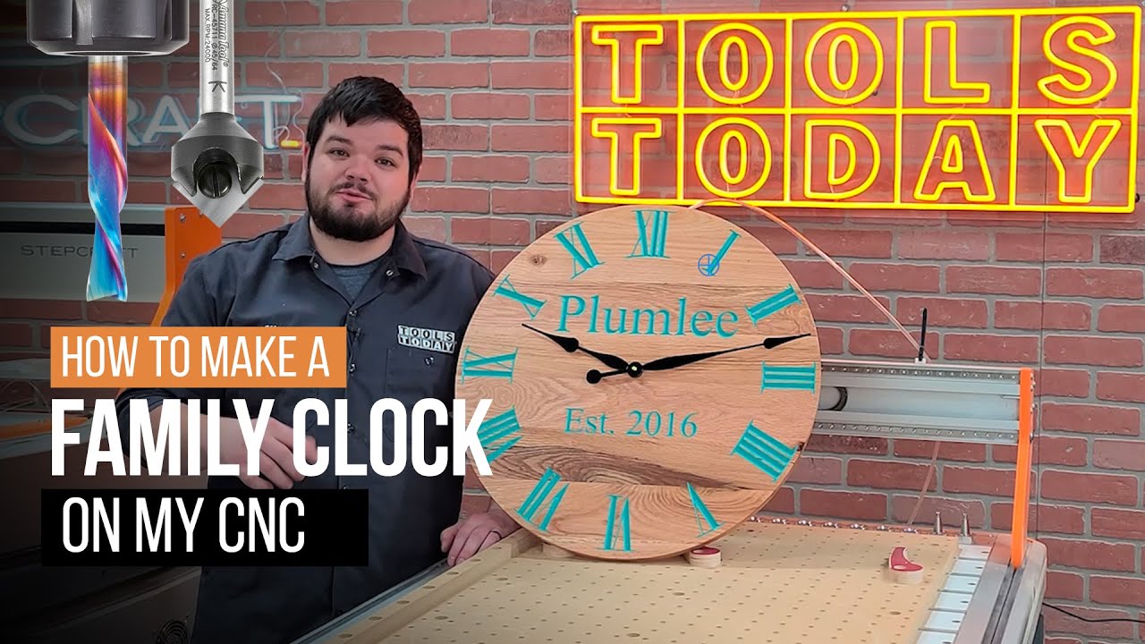 Как сделать часы на ЧПУ | ToolsToday