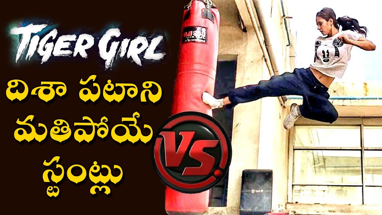 Tiger Girl Disha Patani Amazing Martial Arts Kicks || #DishaPatani Stunt Practice Session