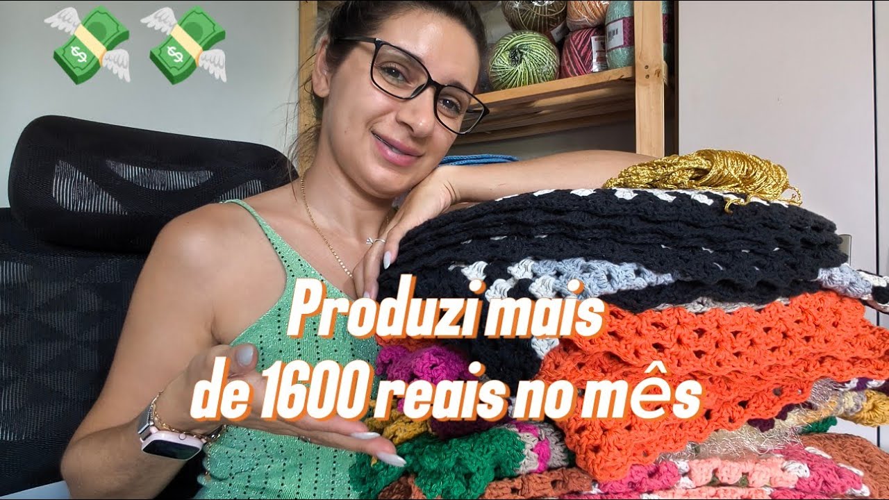 Produção do mês de fevereiro. Produzi mais de 1600 reais.