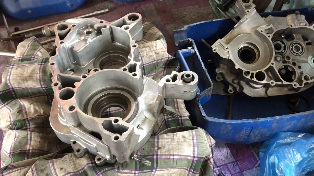 Cara pasang enjin yamaha 125z padu (part 1)