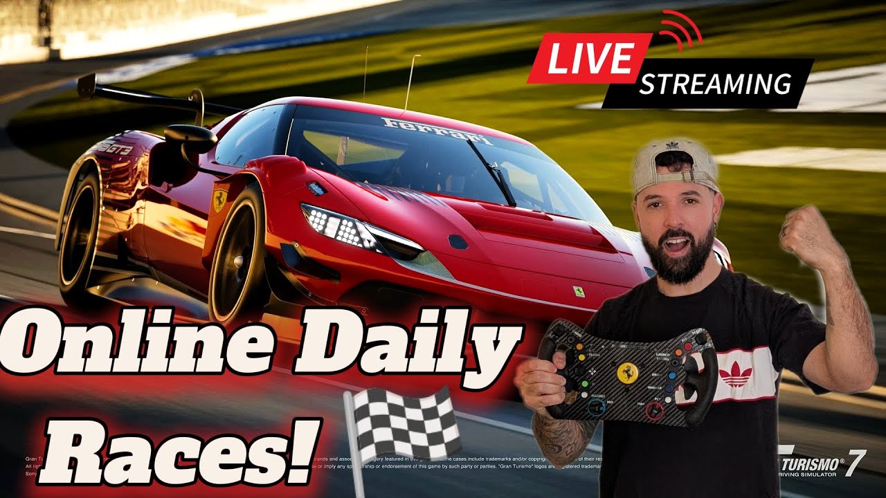 GT7 Daily Online Races! Can We Get a Podium Finish?! Live Stream