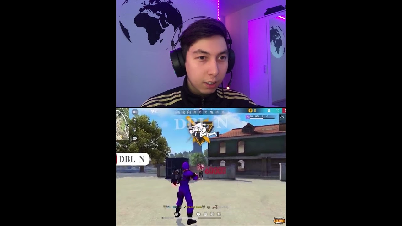 Реакция на DBL N | даже Гарена будет в замешательстве 🤣 | Free Fire