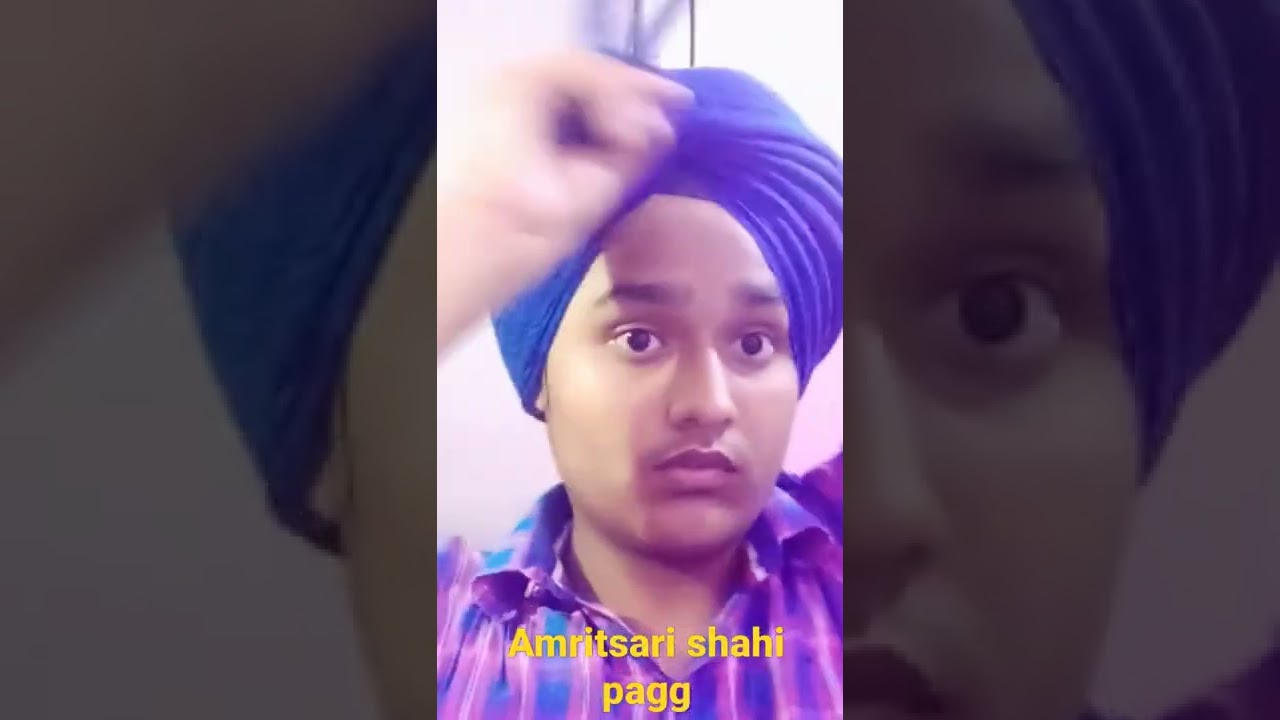 amritsari shahi pagg , pagg ,9 pachan wali pagg by jasvinder singh turbanator
