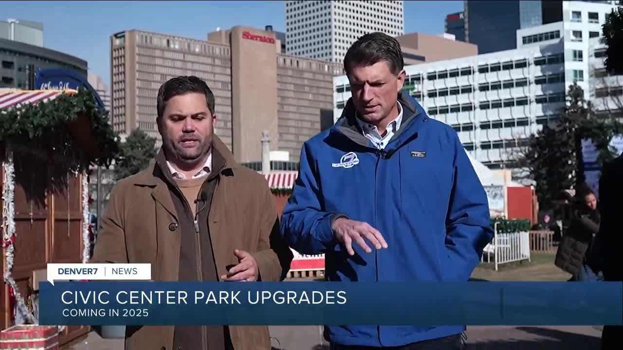 Upgrades coming to Denver's Civic Center Park