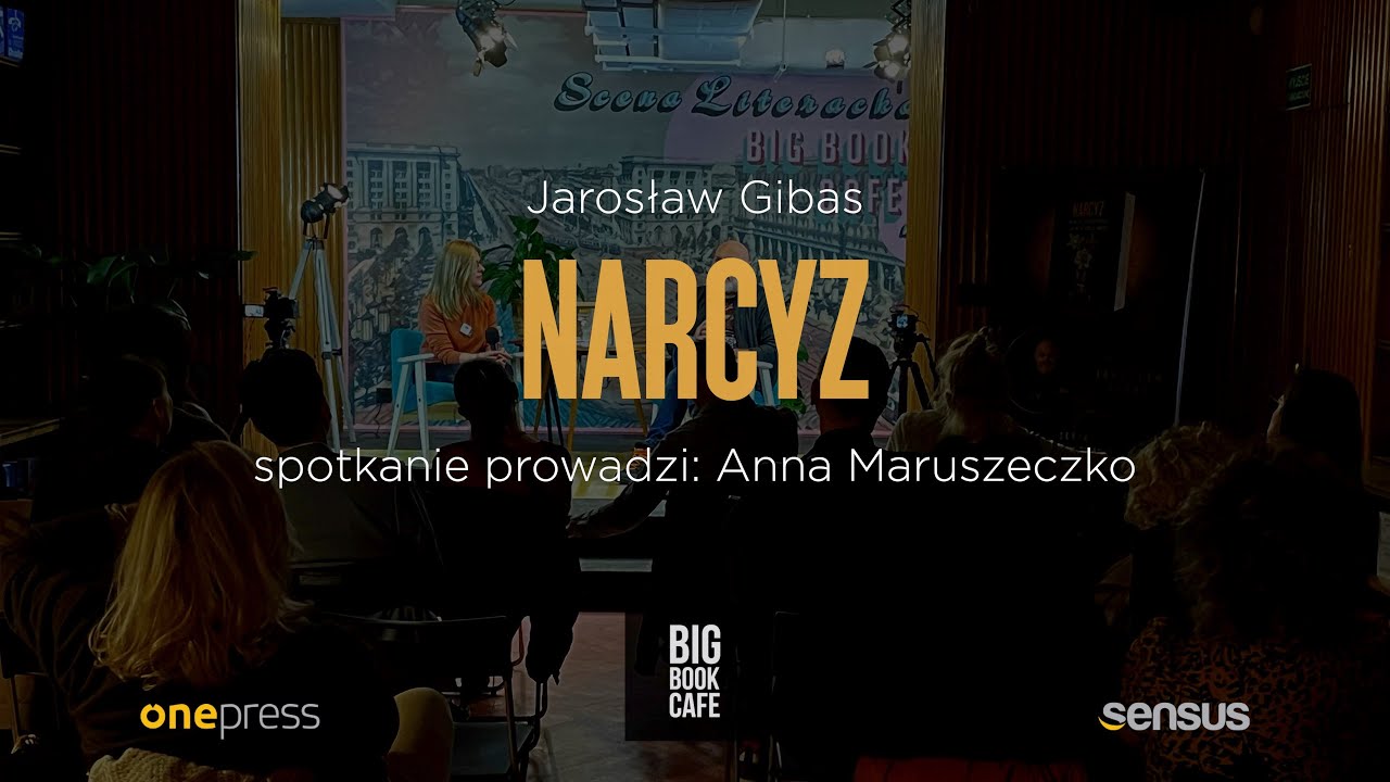 Narcyz. Spotkanie autorskie w BigBook Cafe.