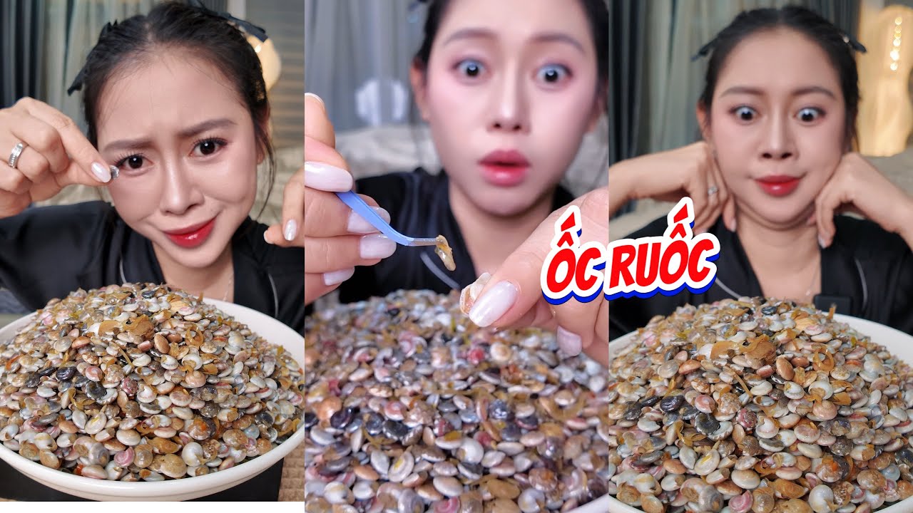 Ốc Ruốc Lể Bằng Nhíp Được Không Ta 😆
