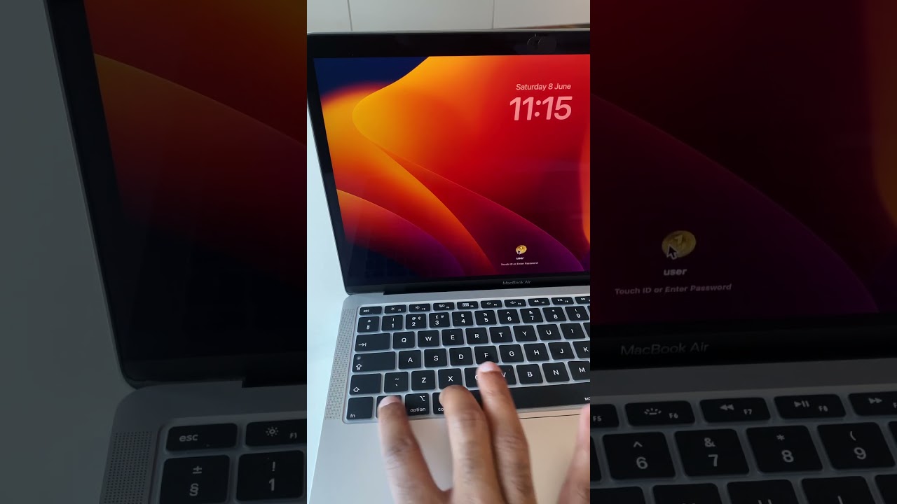 How to lock MacBook with keyboard #macbook #keyboard shortcuts