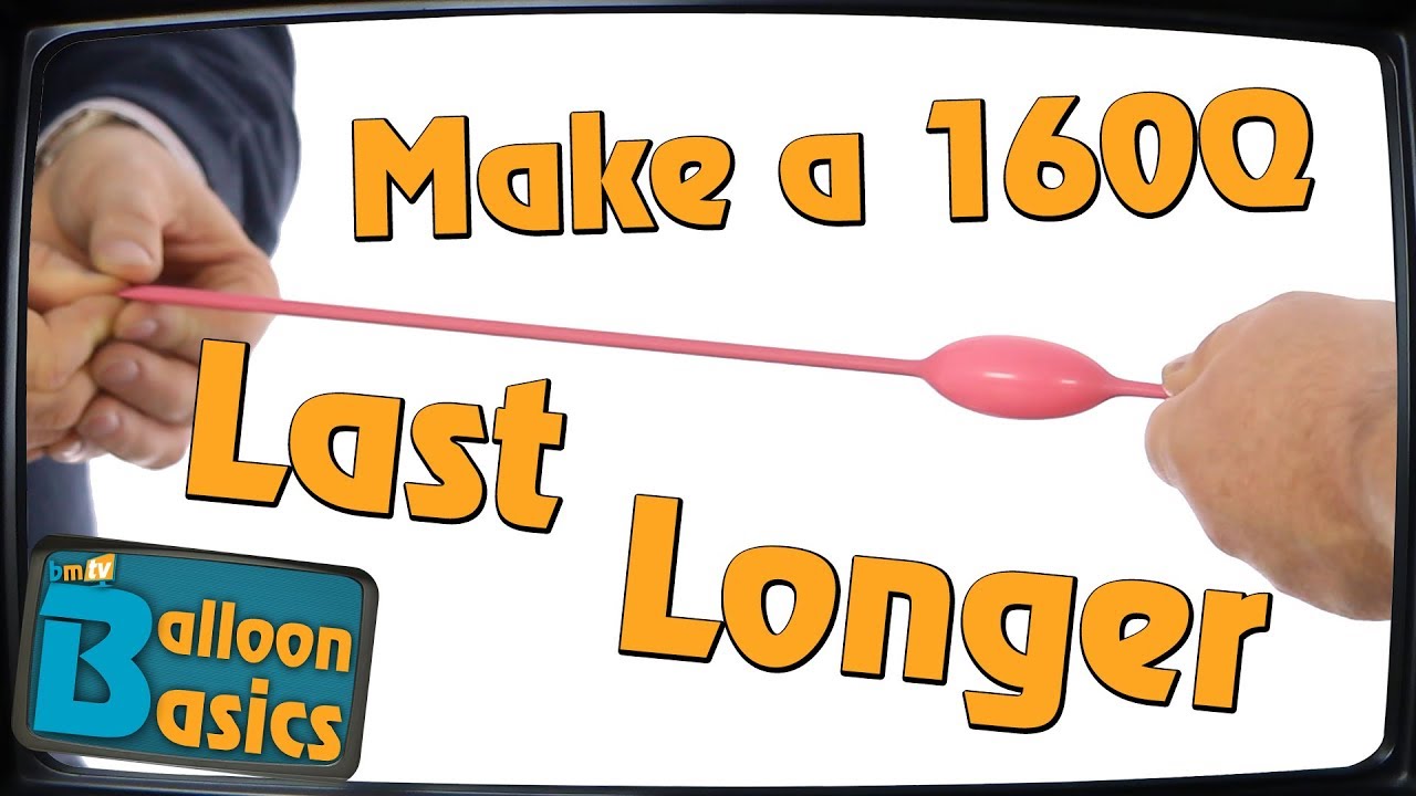 Double Stuff a 160Q Balloon to Make it Last Longer - Balloon Basics 33