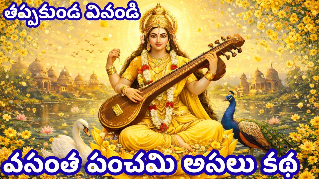 వసంత పంచమి అసలు కథ, తప్పకుండ వినండి @JayaSamhita01