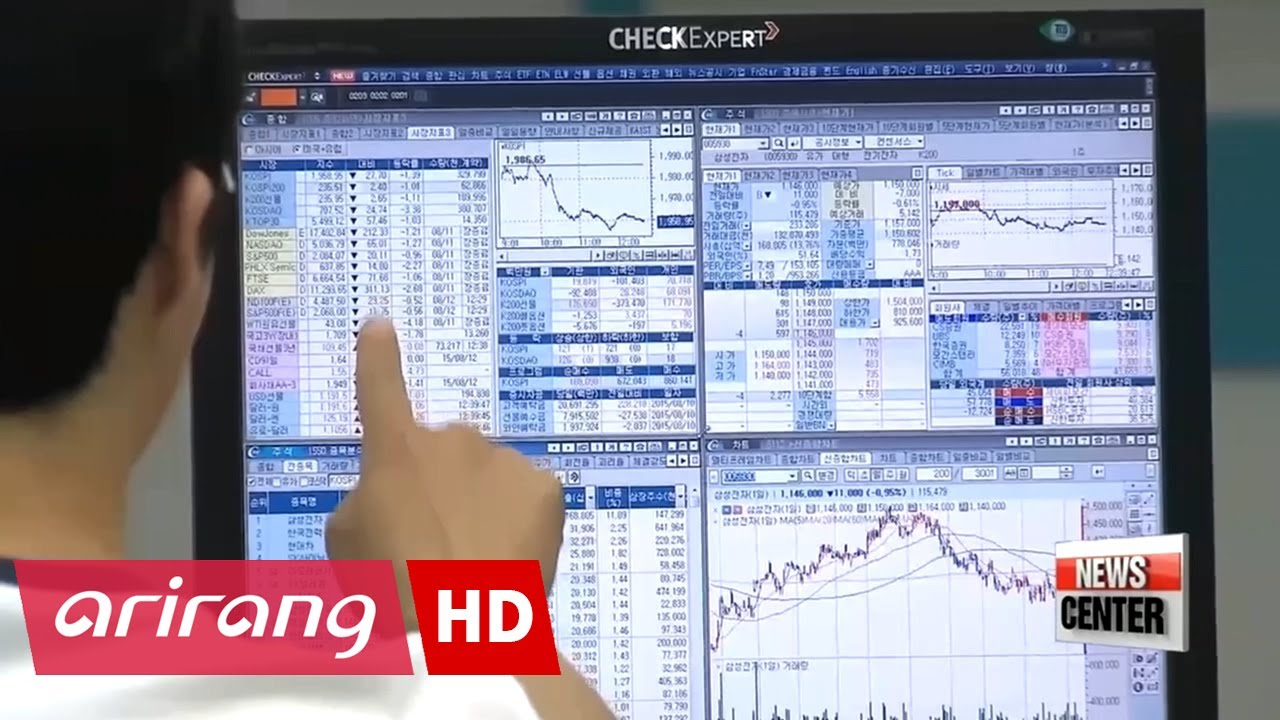 Kospi index and closing price reach record high