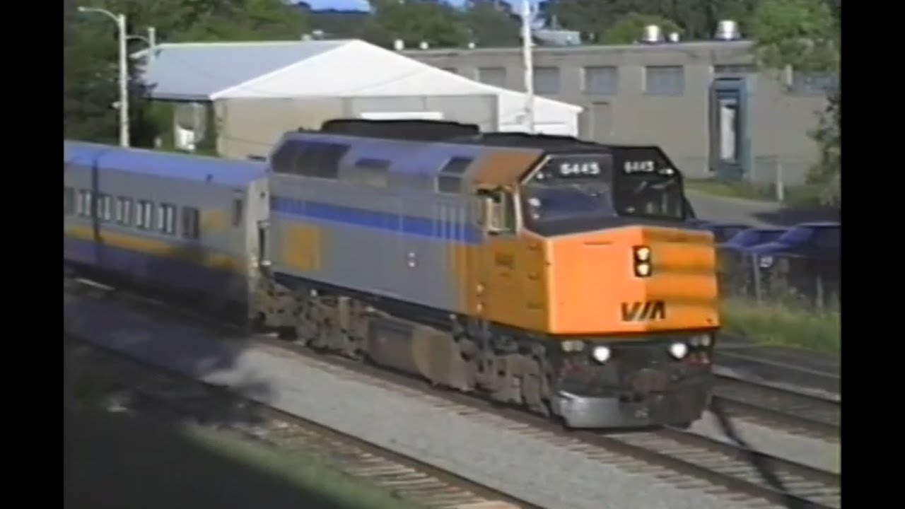 Trains of Lansing MI - June 1991 part 1