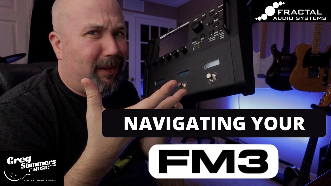 FM3 Navigation and Editing From the Front Panel