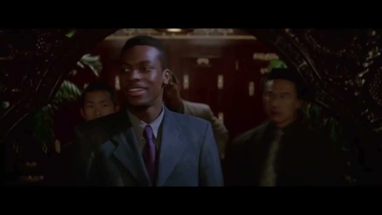 Rush Hour 1 - Restaurant scene but it's poorly translated