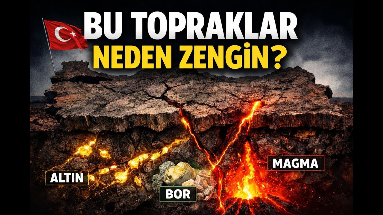 Türkiye’nin Altı Neden Bu Kadar Zengin? | Anadolu’nun Jeolojik Sırrı