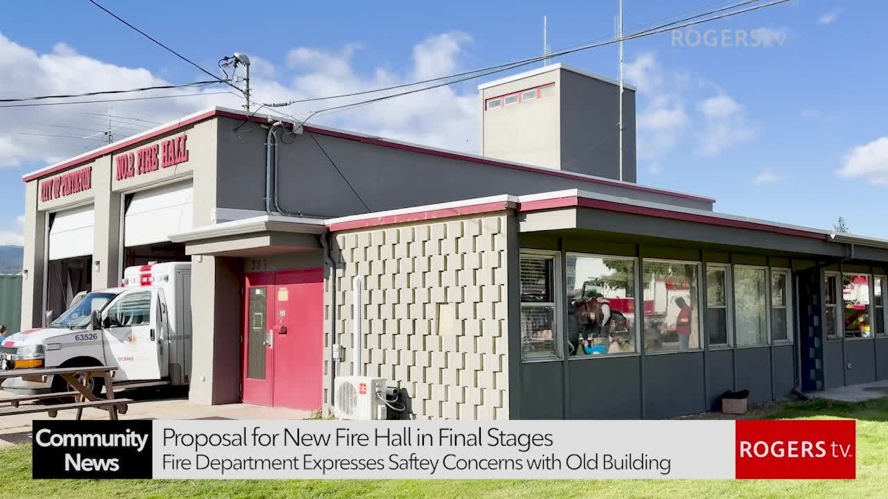 Penticton Fire Department announces plan for a new Fire Hall | Rogers tv | Rogers tv