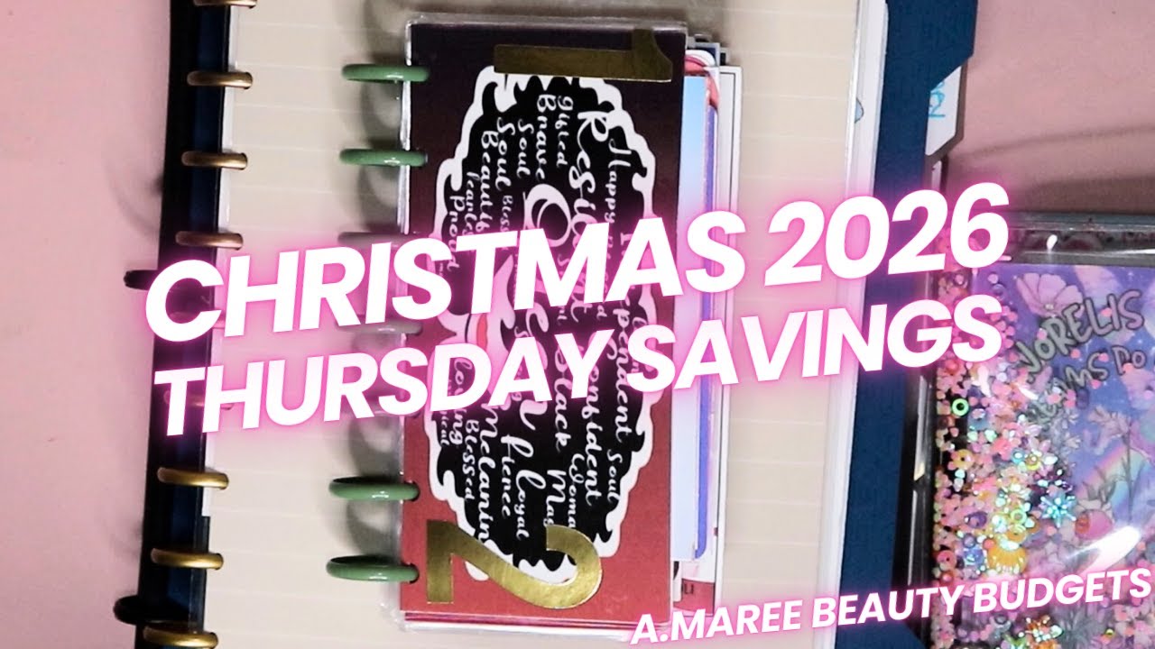 THURSDAY 1 14 26| CHRISTMAS 2026 SAVINGS|DREAMS COME TRUE @norelisbudgets