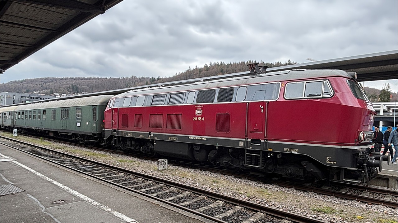 Diesel Abschiedsfahrt auf der Hochrheinbahn