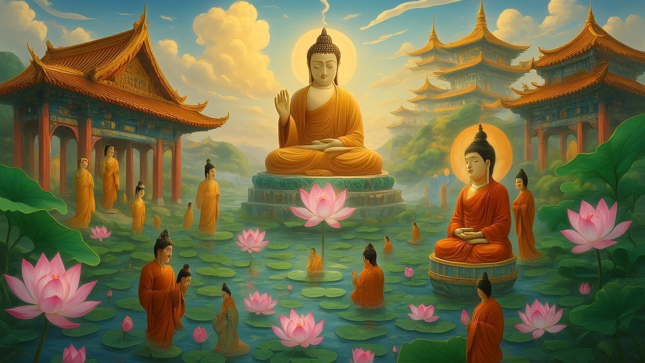 童聲- 五會念佛 5 Melody Amitabha 阿彌陀佛12小时A Di Đà Phật 아미타불 あみだぶつ อมิตาภ #buddha chanting